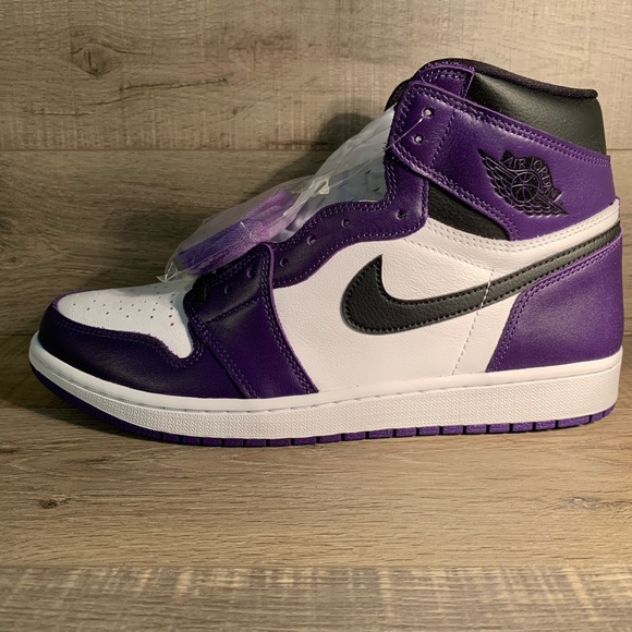 Air Jordan 1 Retro High OG Court Purple - Picture 3 of 7